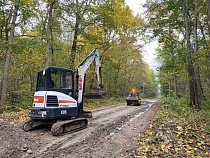 Туристам запрещают ходить уже в самом начале Куршской косы
