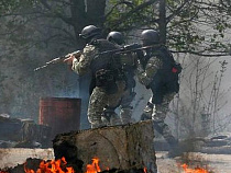 Славянск атаковали бойцы украинской Национальной гвардии 