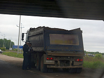 Дмитрия Долгова оштрафовали за перегруз фуры?