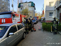 В Калининграде вызвали пожарных к жарившей на балконе шашлык семье — соцсеть (видео)