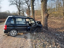 В Нестеровском районе ранен пассажир «Мазды»