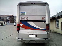 Наклейки «Я нарушил ПДД? Сообщи в ГИБДД!» появятся на автобусах в Калининградской области