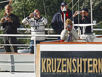 Барк «Крузенштерн» встанет на доковый ремонт в Светлом