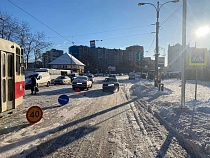 «Ауди» сбил девочку на «зебре» на Октябрьской в Калининграде