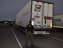 В Калининград из Польши не пустили краденый прицеп стоимостью 1 млн рублей