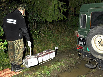 Калининградец перебросил через польскую границу 200 тысяч сигарет