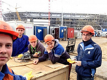 Студенты БФУ им. И. Канта возводят инженерные сети на стадионе к ЧМ-2018 