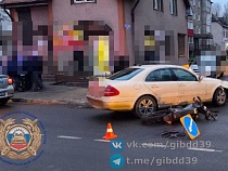 «Разгонялся парень бодро»: в Полесске сбили питбайкера 