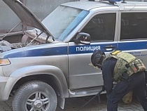 Калининградец поджёг машину полиции по указанию третьих лиц