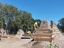 В Светлогорск привезли 500 тонн песка для нового фестиваля 