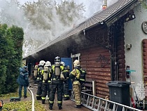 В бане отеля к северу от Калининграда зафиксировали аномальную жару