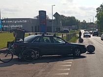 За сутки машины сбили двух пожилых велосипедистов в Советске и Славске