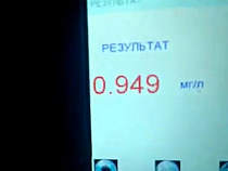 22-летний водитель «Мазды-626» пойман пьяным рядом с нестроящейся атомной станцией (видео)