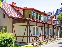 В Зеленоградске дом превратился в немецкую сказку для туристов