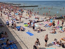 Туристы переоценили пляжную давку Зеленоградска