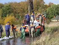 МЧС: подтопленными остаются несколько придомовых территорий в Малиновке