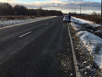 На автодороге Калининград–Мамоново-II сбили пьяного пешехода