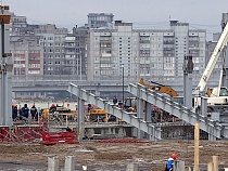 Правительство: на стадионе к ЧМ-2018 приступили к монтажу каркаса арены