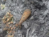 Калининградец обнаружил в водоеме минометную мину