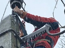 Ледяной дождь убил свет у 7 тысяч жителей Калининградской области