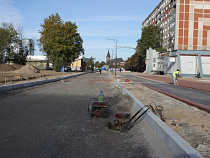 Отставание при реконструкции Солнечного бульвара сокращено до пяти дней