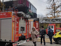 Из-за угрозы пожара в Калининграде эвакуировали «Спар»