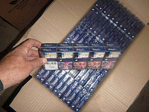 Из Литвы в Калининград пытались нелегально ввезти тонну сигарет