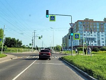 На опасном перекрёстке в Калининграде включили светофор