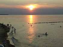 Температура воды в Балтийском море остается аномально высокой 