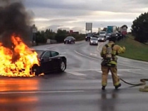 В Калининграде и под Багратионовском сгорели иномарки
