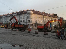 «Держись, Балтон»: закрыто движение по пр. Калинина