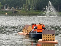 В Советске уточек селят в копиях домов XIX века