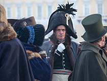 Калининградец снимается в фильме о декабристах в роли одного из них (фото)