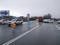 На Северном обходе Калининграда произошла ещё одна массовая авария