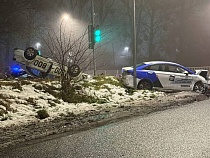 20-летний пьяный на машине каршеринга в Калининграде протаранил такси