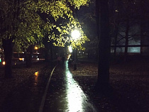 В Советске вернули свет на «губернаторскую» велодорожку