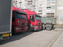 Калининградские фуры не пускают в Москву