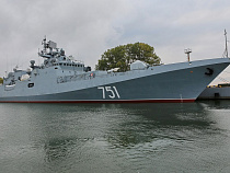 Начались заводские ходовые испытания корабля "Адмирал Эссен"