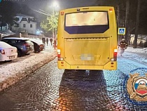«Водителя не было видно»: рейсовый автобус устроил ДТП в Светлогорске 