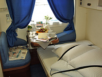 С 9 декабря в поездах «Янтарь» появится люкс-вагон