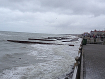 Волны у побережья Калининградской области «выросли» до пяти метров