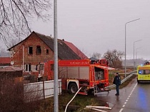 Под Гурьевском в огне погиб 50-летний мужчина 