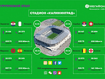 Футбольные болельщики в калининградской сети «МегаФона»: четыре матча и сто дней разговоров