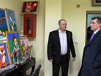 Глава Минтруда РФ Максим Топилин посетил психоневрологический интернат «Надежда»