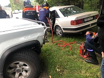 В аварии на Балтийском шоссе чуть не погибли два водителя