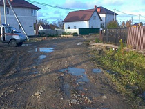 В поселке Сосновка завершены работы по откачке воды с придомовых территорий