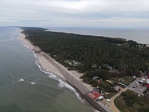 На Куршской косе у Лесного близка к завершению защита берега