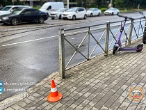 В Калининграде самокатчик сбежал из центра после наезда на пешехода