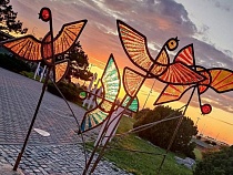 В Зеленоградске убрали достопримечательность с главного выхода к морю