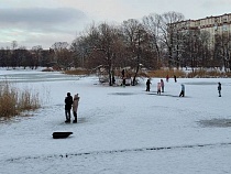 Рыбак из Калининграда рухнул под лёд